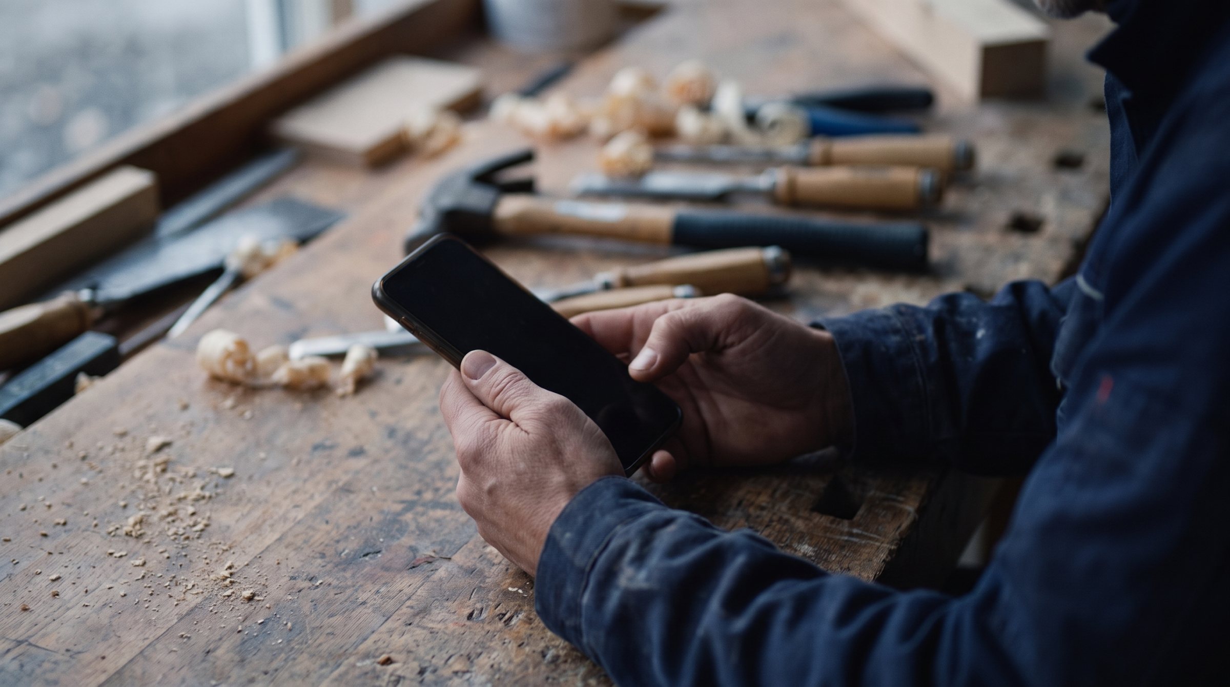 Sett opp firma-e-posten på iPhone og Android